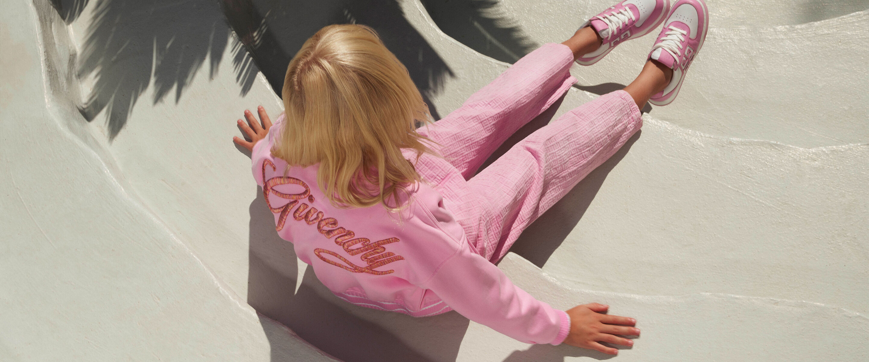 Givenchy Kids x Disney embroidered varsity jacket - Pink