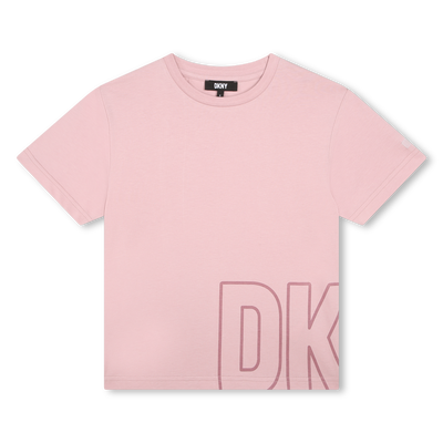 DKNY children's t-shirt with decomposed logo - DKNY - Pellecchia Store