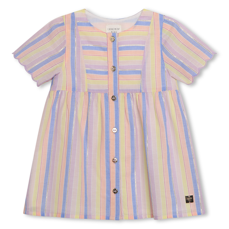 Cotton percale dress