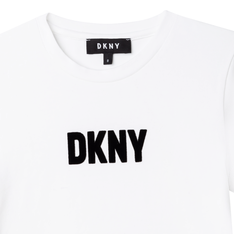 DKNY logo with T-shirt