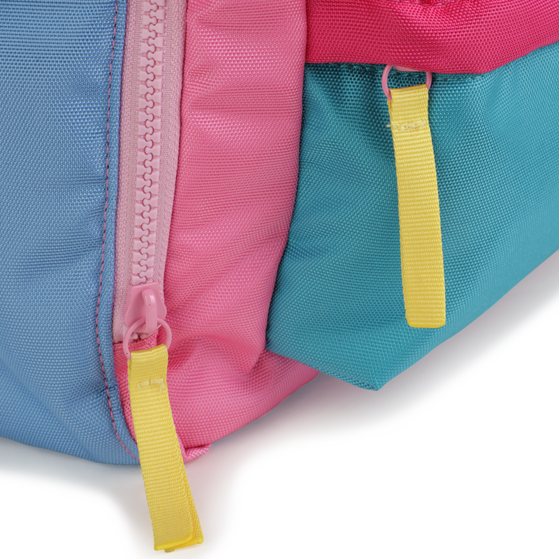 Short-pile velvet backpack