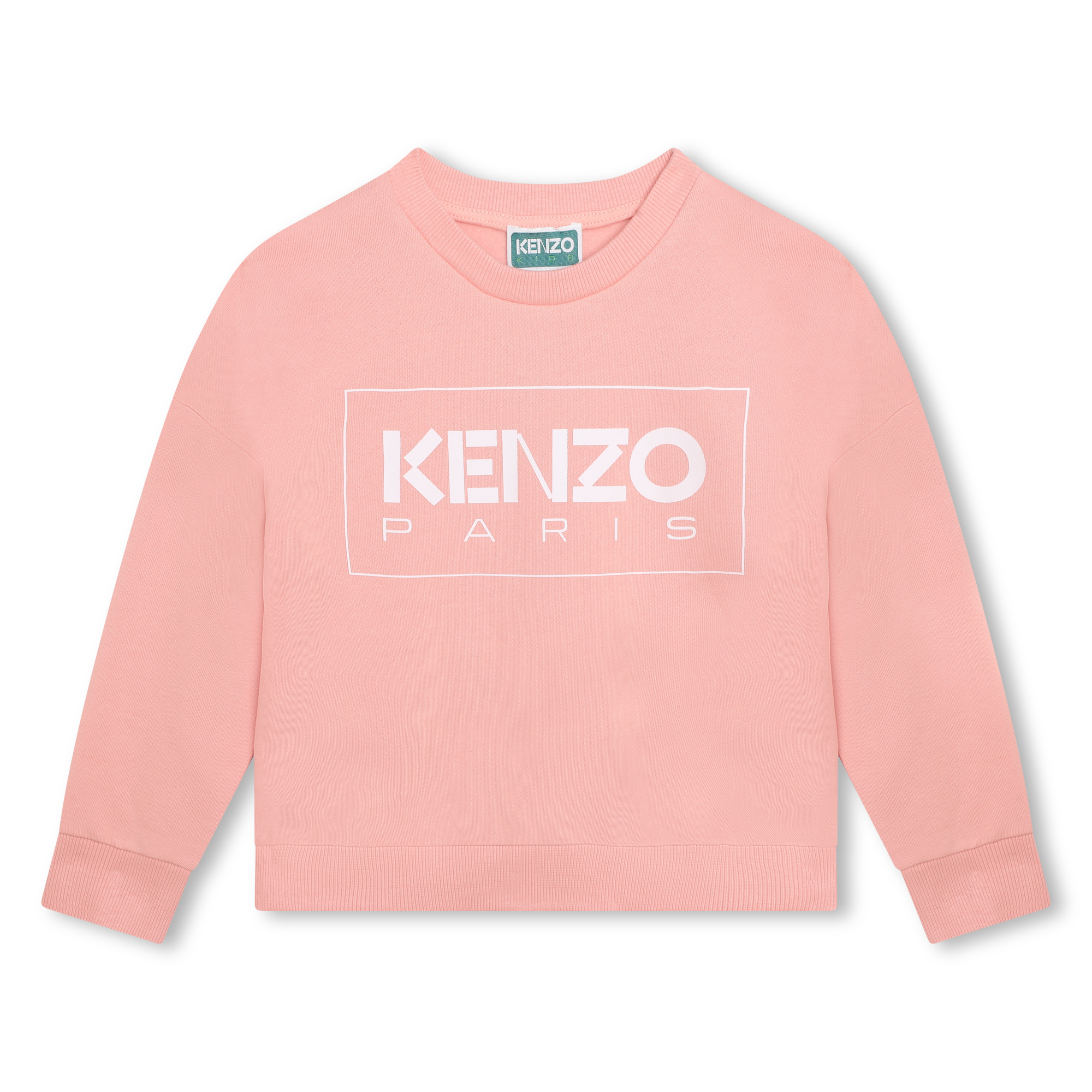 Kenzo Kids embroidered-logo sweatshirt - Pink