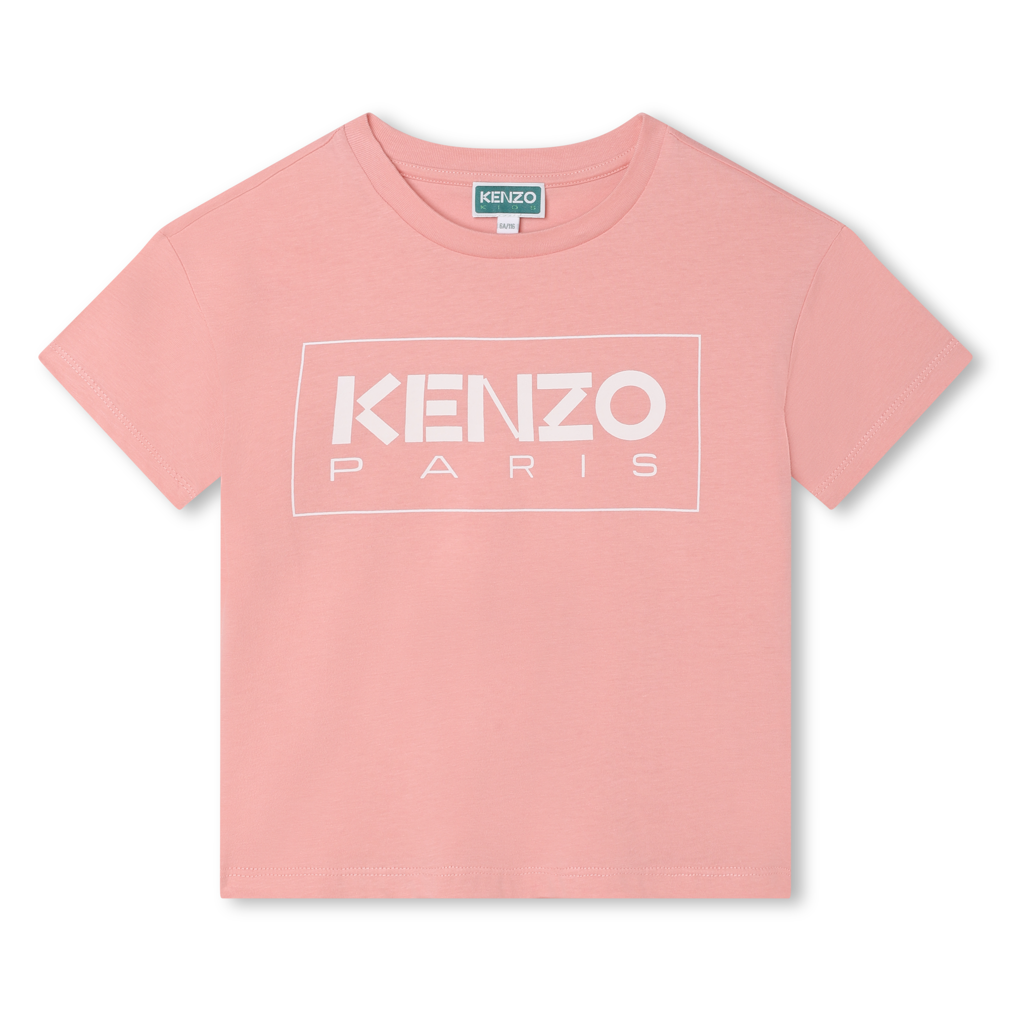 Kenzo Kids graphic-print short-sleeve dress - Red