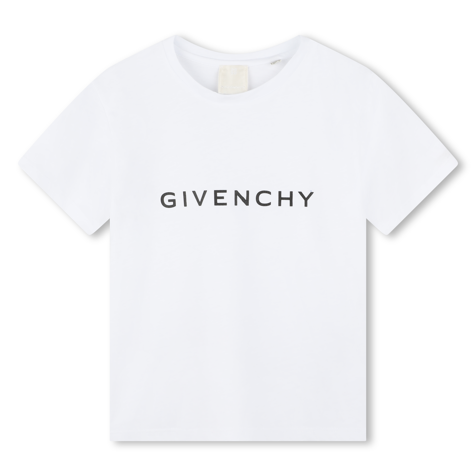 Givenchy Kids logo-embroidered cotton T-shirt - White