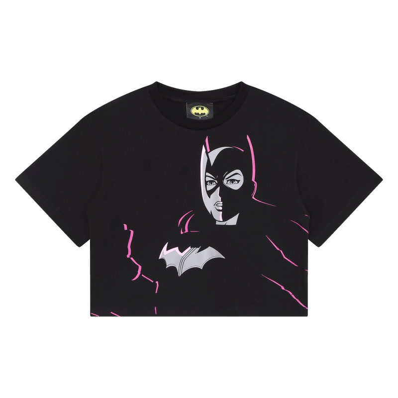 DKNY Dc comics crop graphic tee