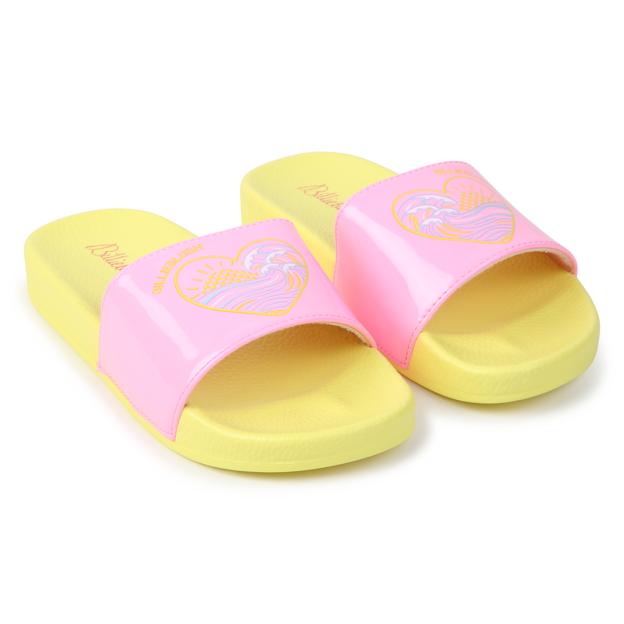 Billieblush xDisney graphic-print slippers - Yellow